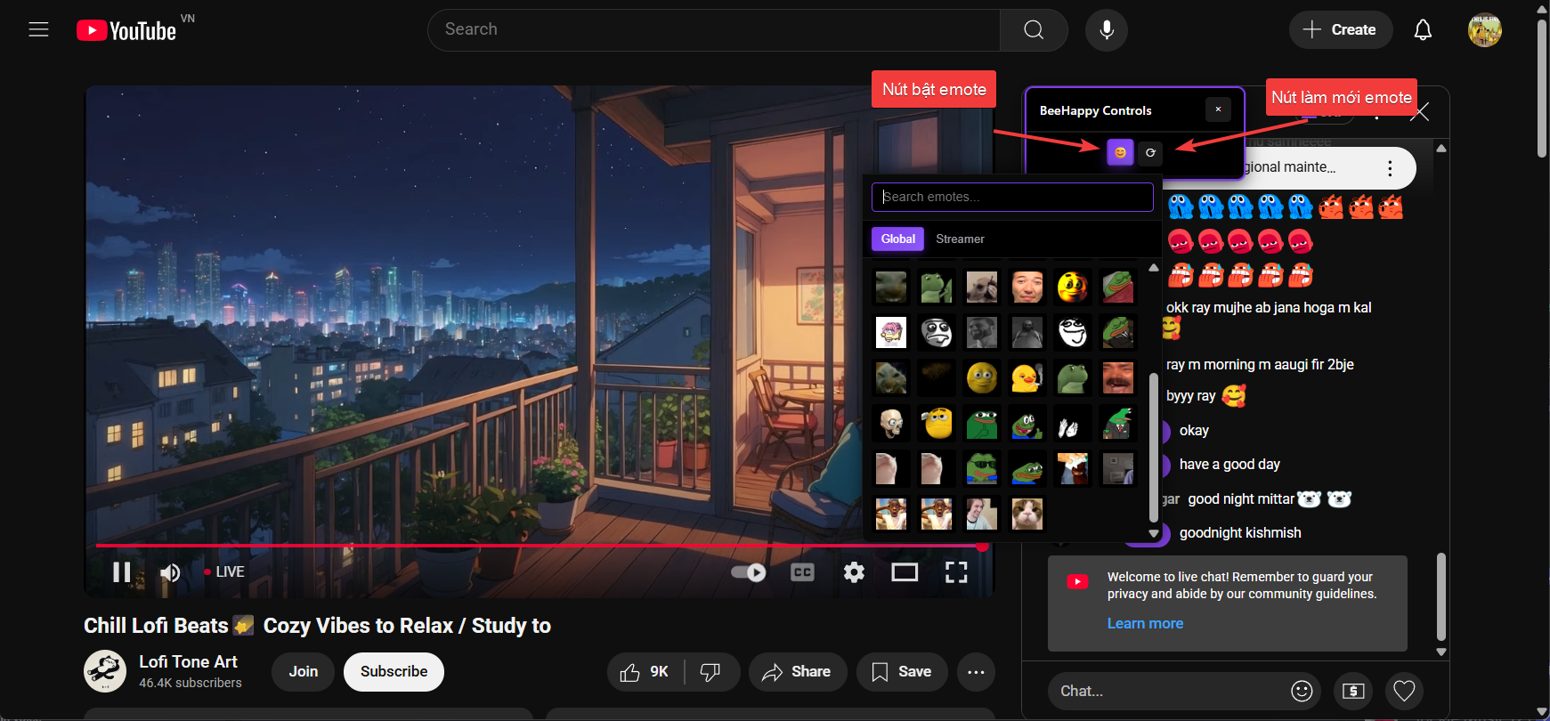 Các thành phần cơ bản của BeeHappy